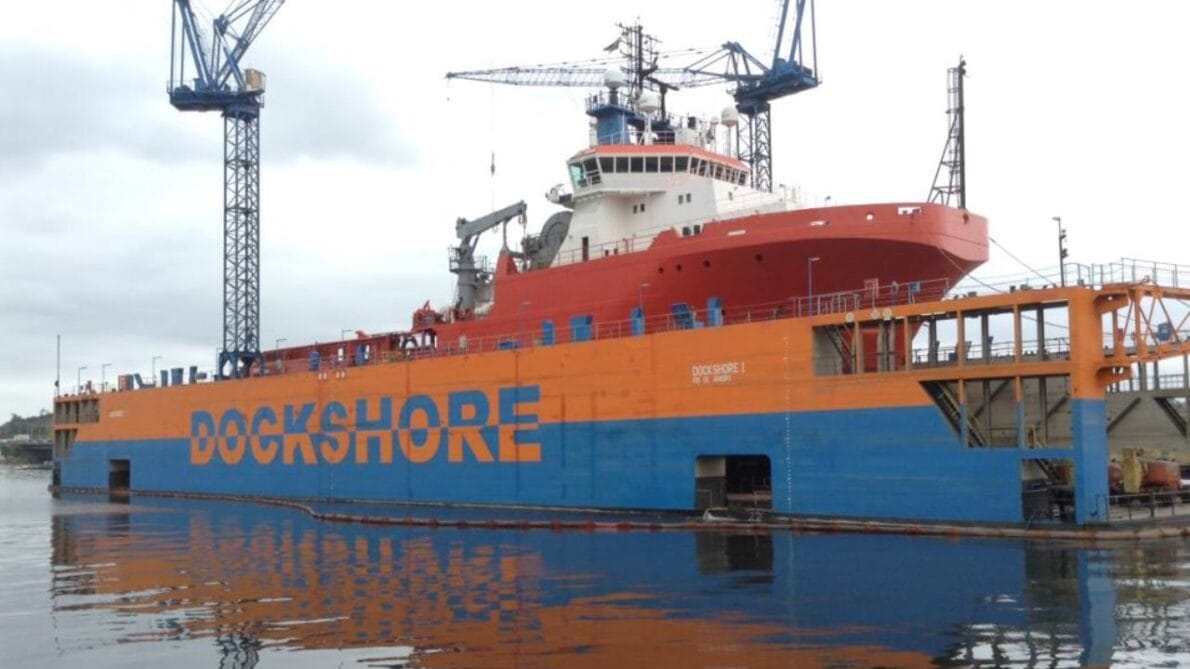 Fragata Tamandaré será lançada com ajuda de dique flutuante vindo do Rio de Janeiro