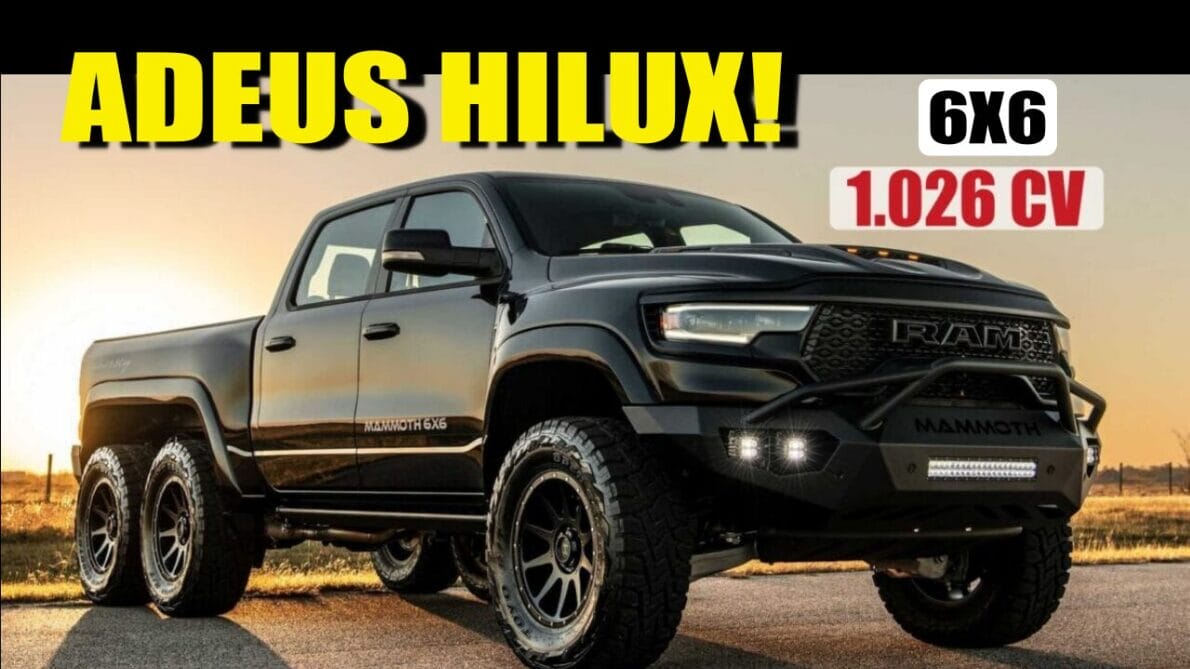 picape - Ram - RAM - picapes 6x6 - picapes 4x4