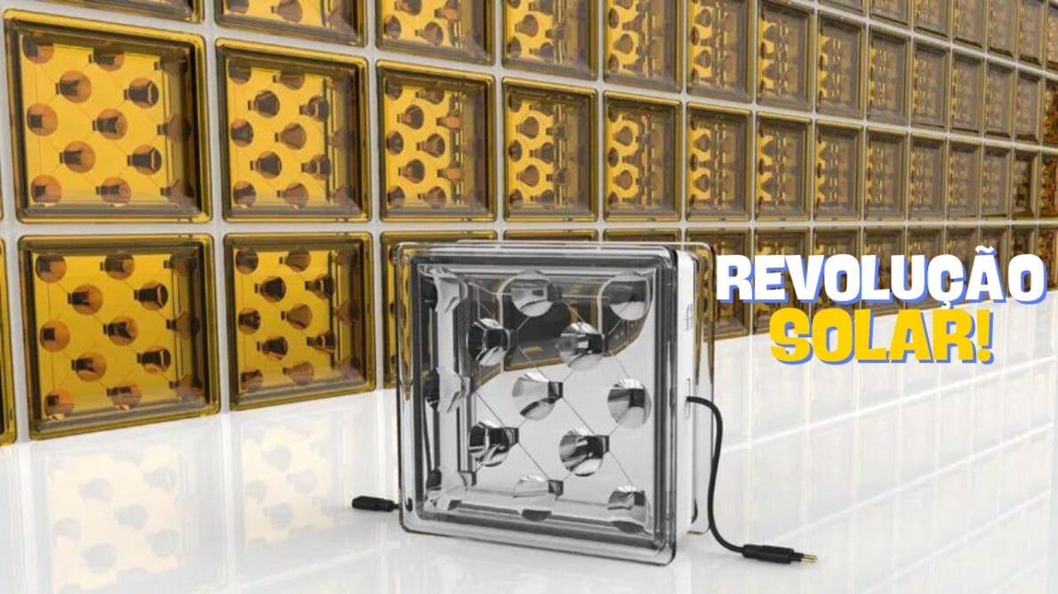 Novo tijolo com energia solar promete revolucionar a construção civil com geração de energia limpa diretamente nas paredes