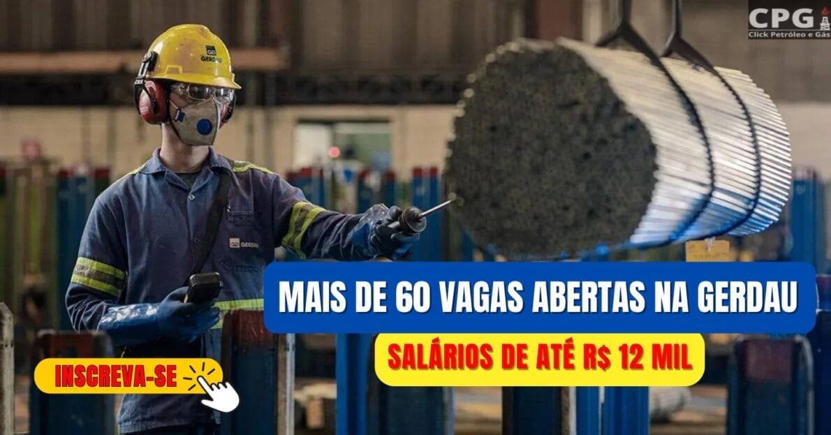 Trabalhar na Gerdau - vagas na Gerdau - vagas de emprego - processo seletivo