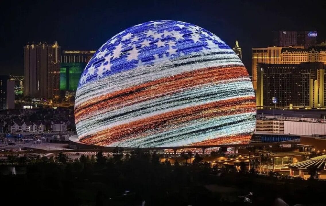 Cómo se construyó la Esfera de Las Vegas