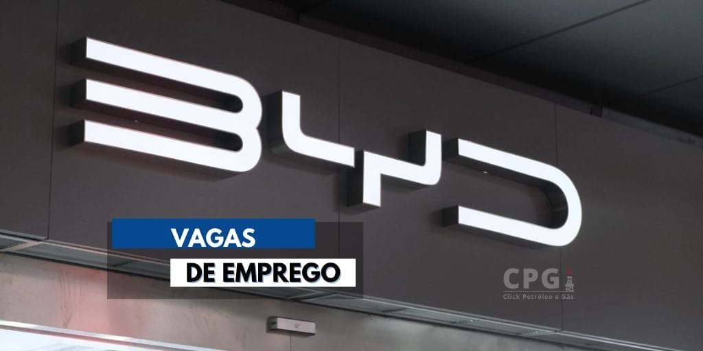 Vagas de emprego na BYD. (Imagem: reprodução)