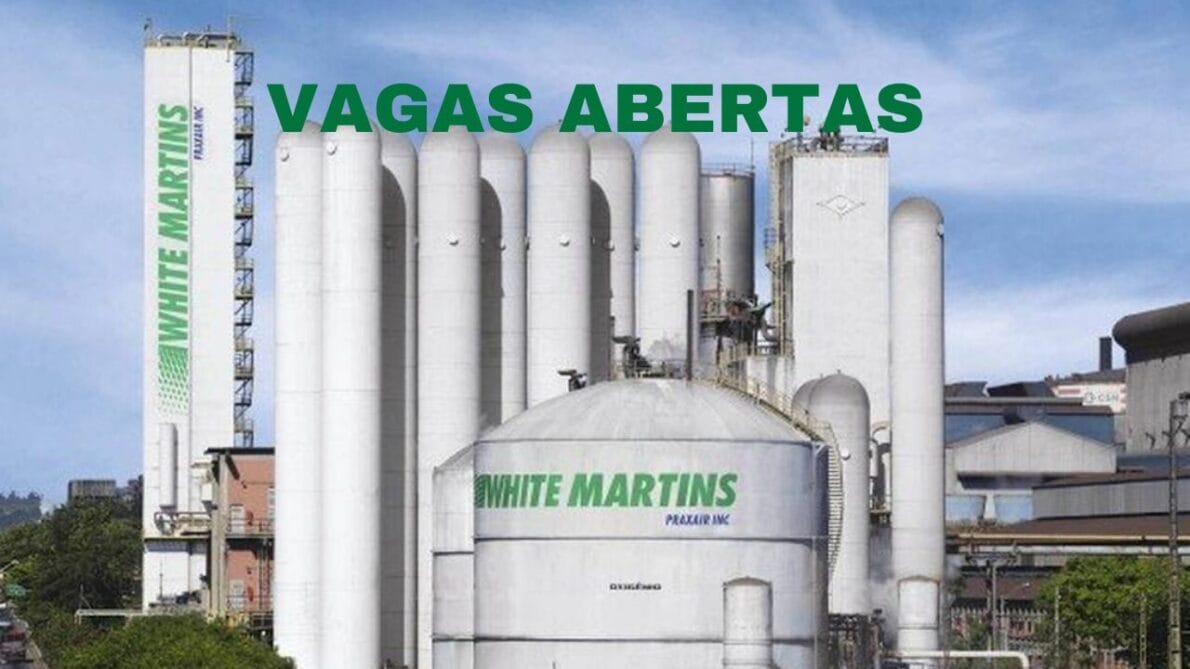 Vagas de emprego abertas em uma multinacional renomada! Envie seu currículo e seja um funcionário da White Martins.