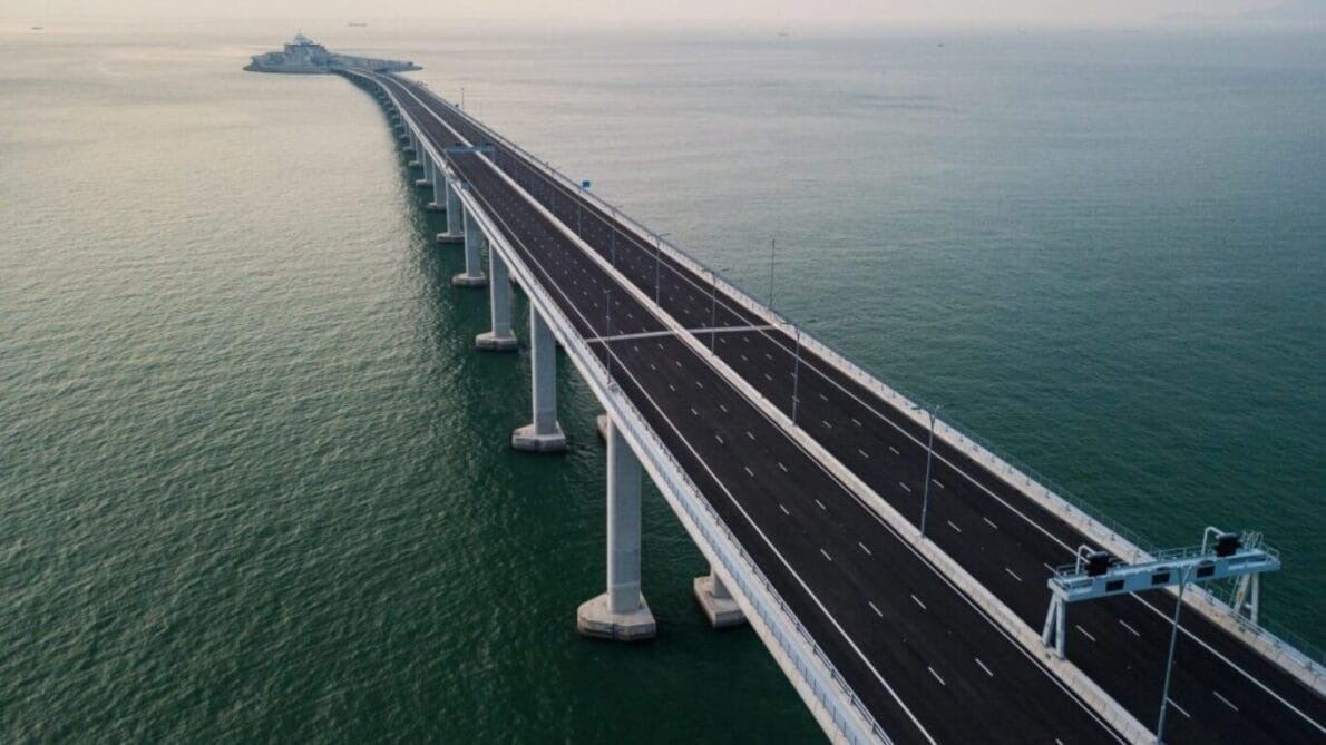 China, construcción civil, tecnología de China, puente.