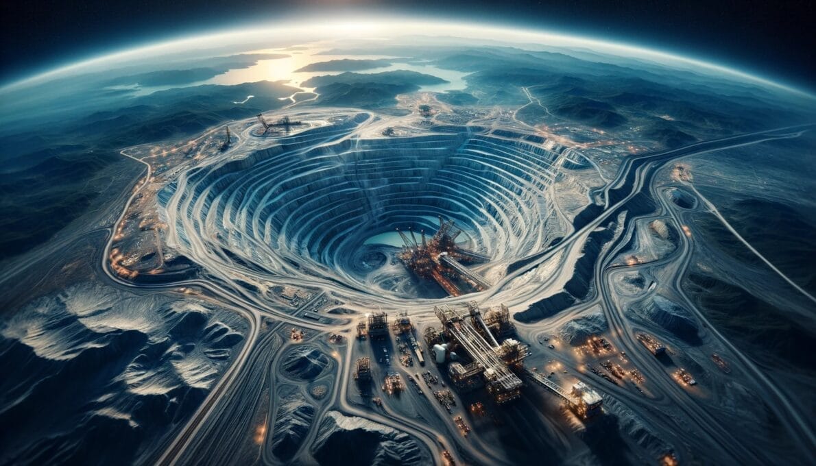 MAIOR reserva de silício com o mais alto índice de pureza do mundo