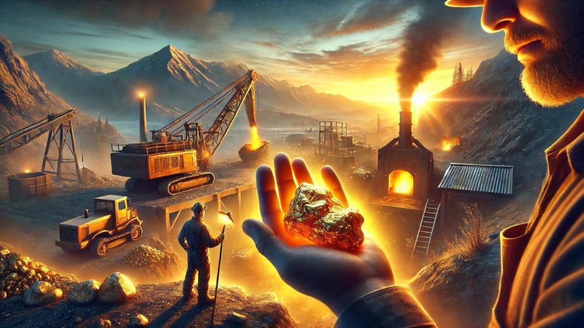 As minas de Nevada são um verdadeiro tesouro, produzindo bilhões em ouro; Conheça o processo completo da mineração de ouro até a fundição