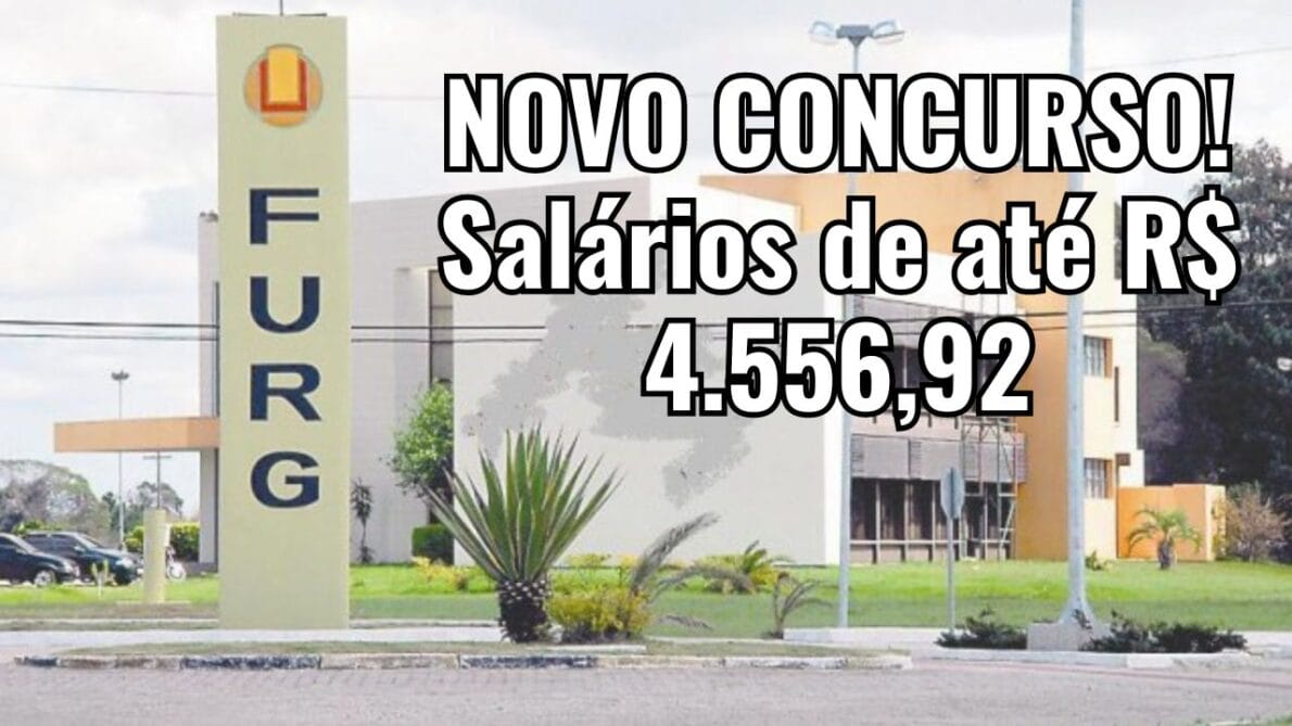 Concurso FURG RS está com editais publicados! São vagas para Técnico-Administrativo com salários de até R$ 4.556,92