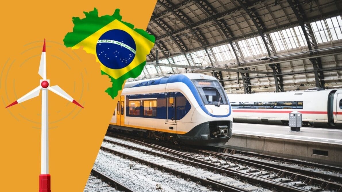 Conheça a inovação brasileira que está transformando o vento dos trens em energia limpa e sustentável com a turbina eólica!
