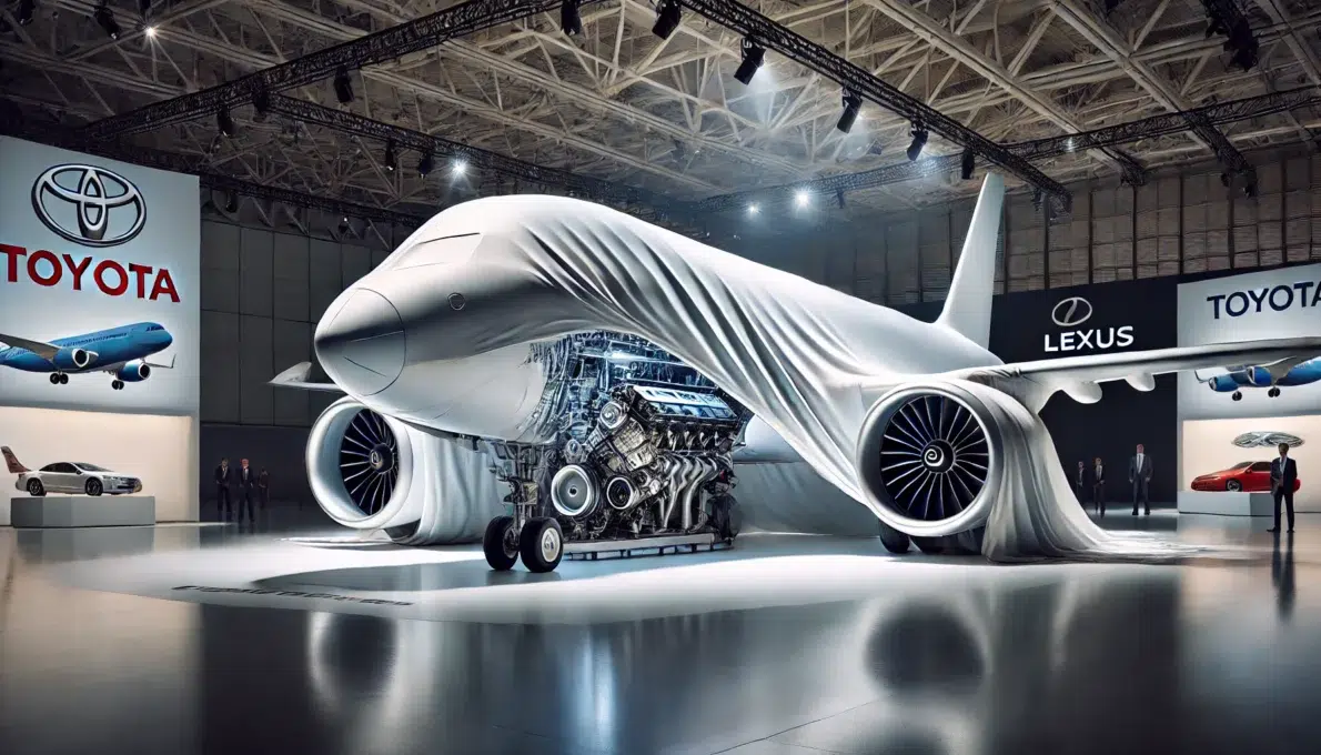 toyota - corolla - lexus - sedan - avião da toyota - yaris cross