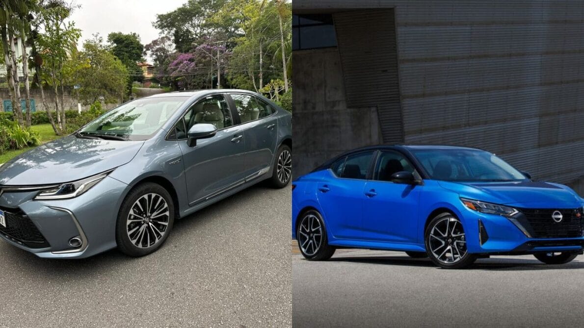 “toyota corolla”, “nissan sentra”, “sedan 2024”