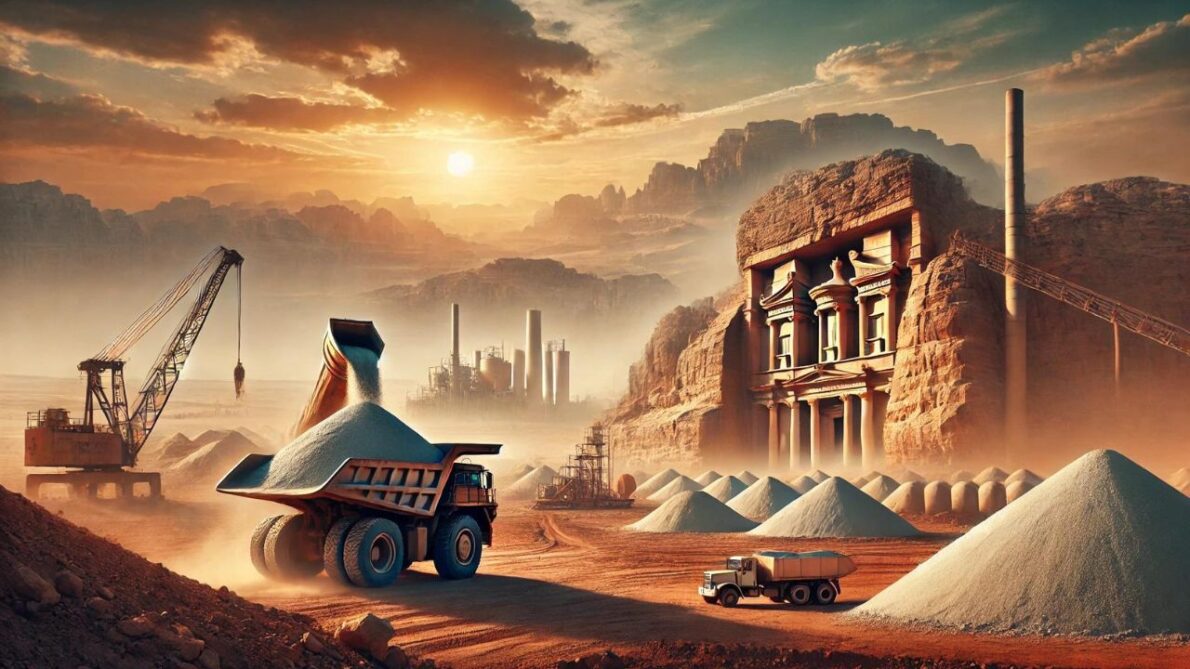 Muita gente visita a Jordânia para ver Petra, mas a verdadeira riqueza no Oriente Médio é a mineração de fosfato que alimenta bilhões de pessoas globalmente