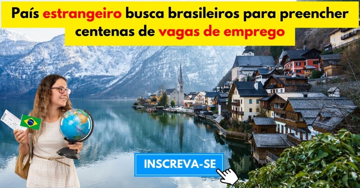 País estrangeiro busca brasileiros para preencher centenas de vagas de emprego