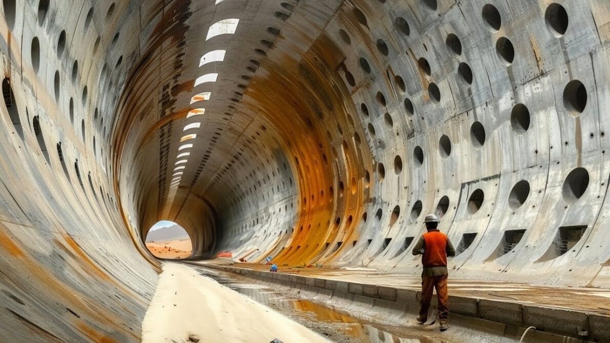 Por que o Egito está em construção de TÚNEIS no deserto?