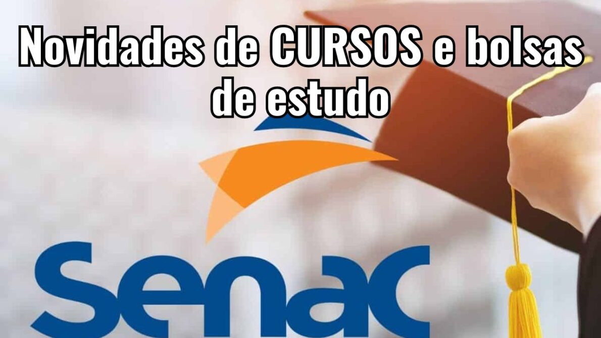 Senac participará de Feira Gastronômica com novidades de CURSOS e bolsas de estudo; novo curso será oferecido no formato presencial + EAD