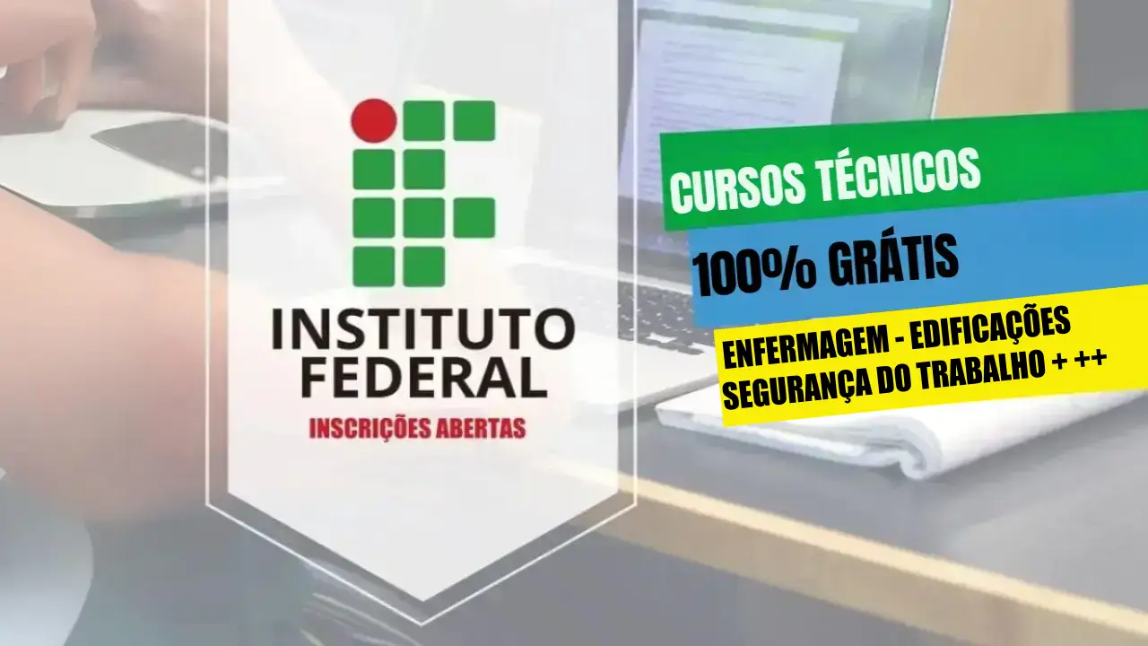 CURSOS - TÉCNICOS - CURSOS TÉCNICOS - EDIFICAÇÕES - ENFERMAGEM - SEGURANÇA DO TRABALHO