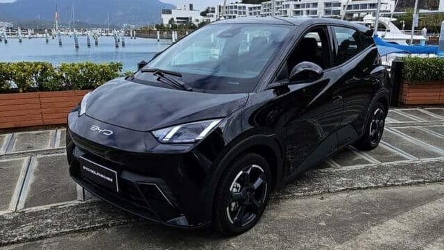 BYD Dolphin eléctrico, coche eléctrico más vendido de la categoría. (Imagen: reproducción)