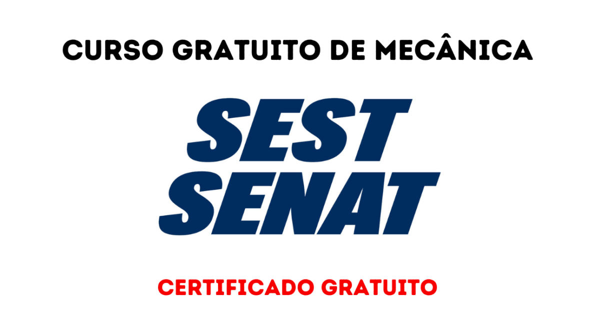 Os interessados em aprender sobre o mundo da mecânica devem se inscrever hoje mesmo no curso gratuito do SEST SENAT.