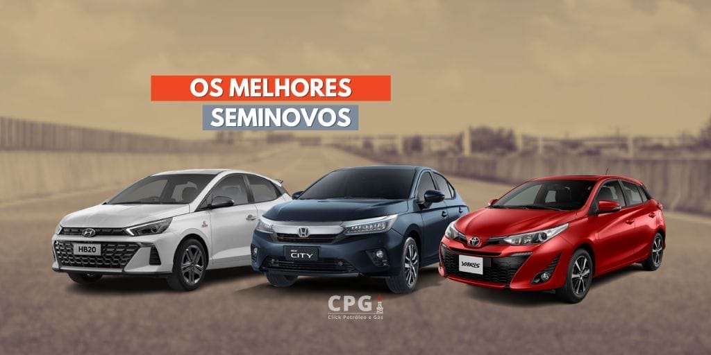 Conheça cinco carros usados que valem a pena mesmo fora da garantia! Hyundai HB20, Toyota Yaris, Honda City e mais. Qual é a sua escolha? (Imagem: reprodução)