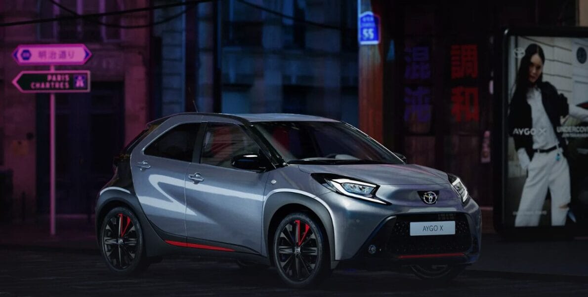 Toyota AYGO X. (Imagem/ Divulgação)