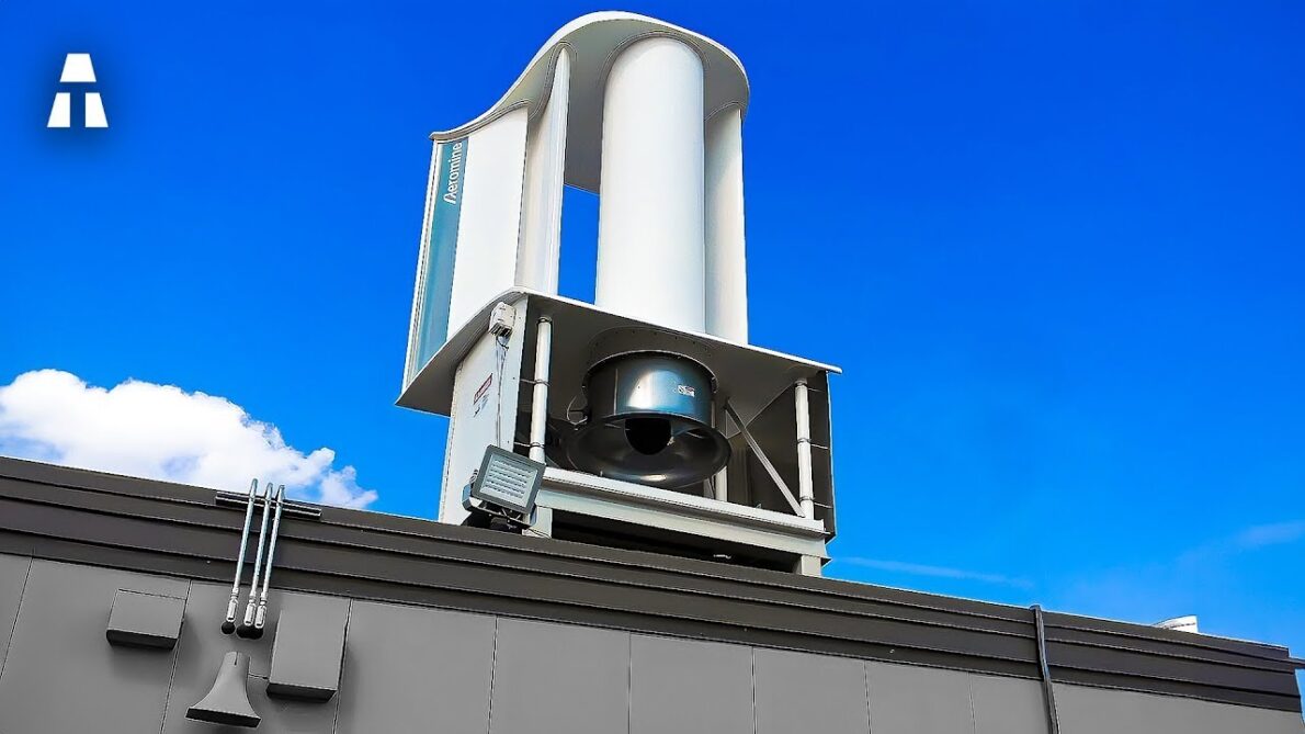 50% Más eficiente que ENERGIA SOLAR? Aeromine: silenciosa turbina de tejado equivalente a 21 paneles solares puede revolucionar la industria de energía renovable