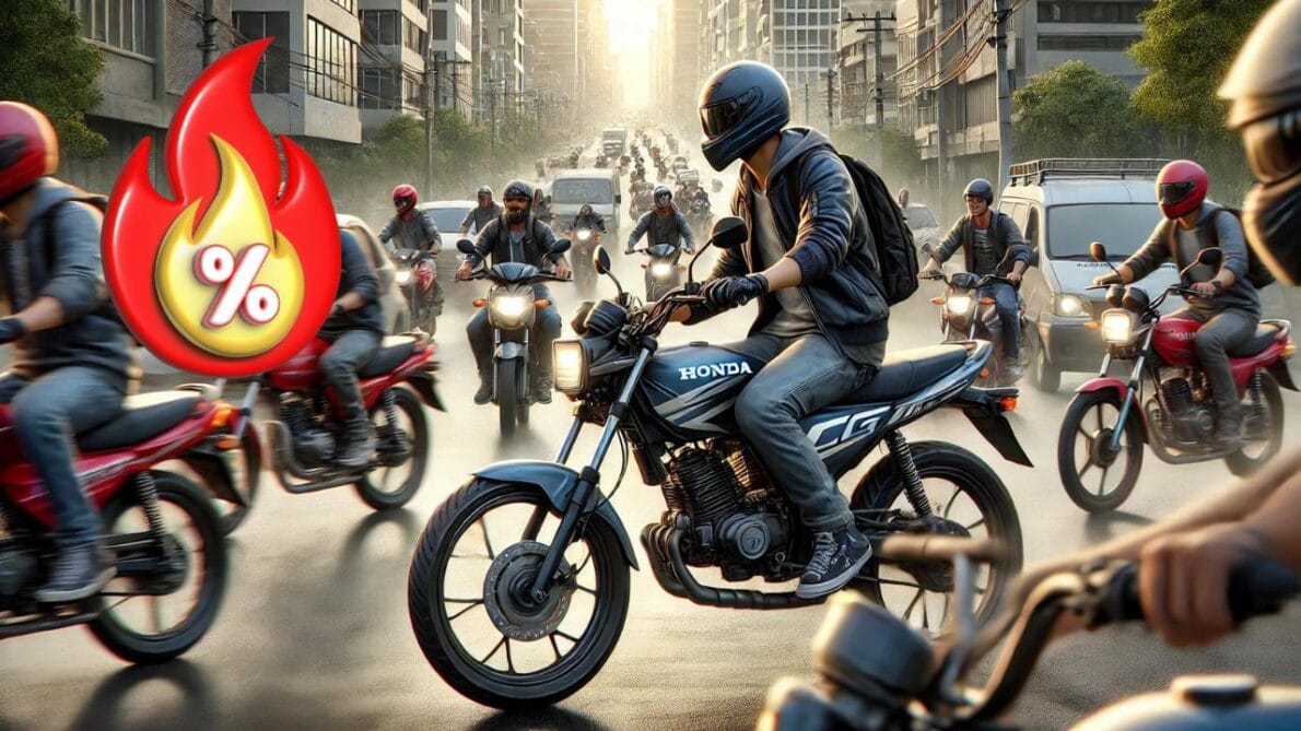 A moto da Honda CG 160, famosa como a queridinha dos motoboys, vai ficar mais cara