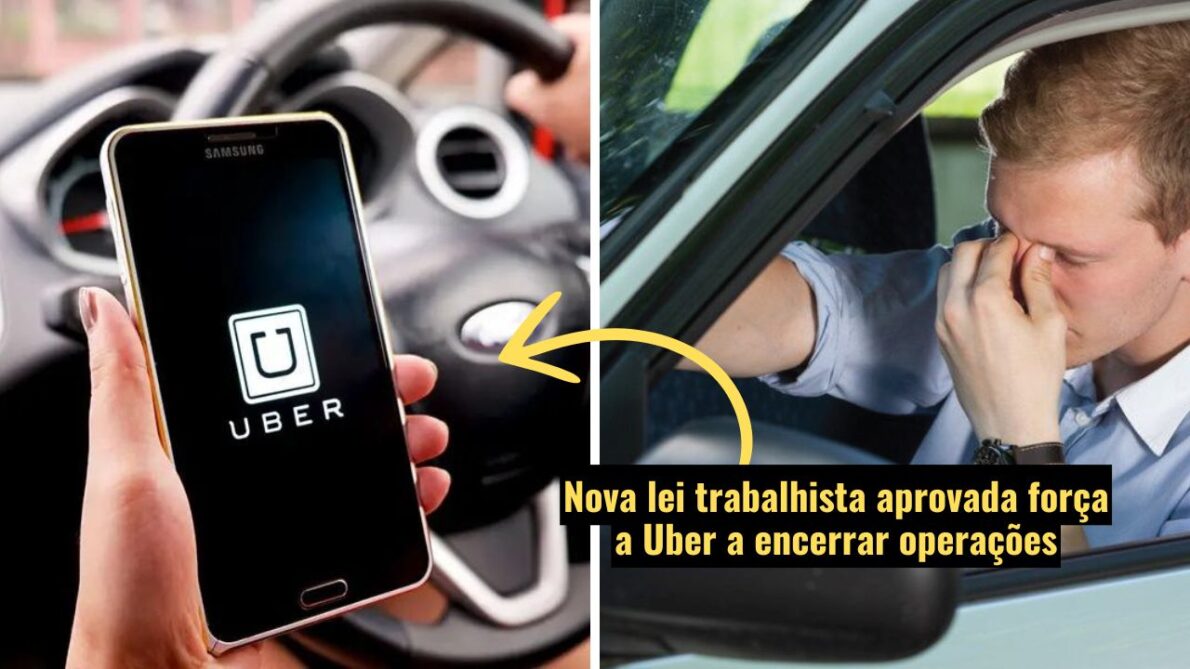 Adeus, Uber: nova lei trabalhista em vigor decreta fim de gigante dos apps