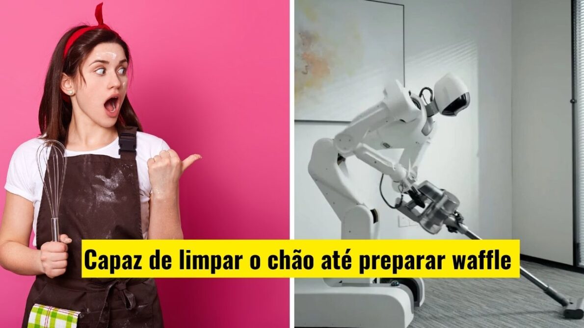 Até que enfim! Esse novo robô humanoide vai cuidar da faxina na sua casa