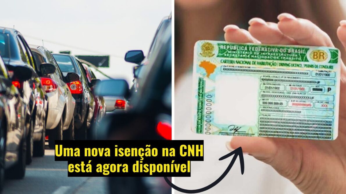 Benefício que elimina as taxas no Detran: Milhares de brasileiros comemoram a nova regra que oferece isenção na CNH para diversas categorias profissionais
