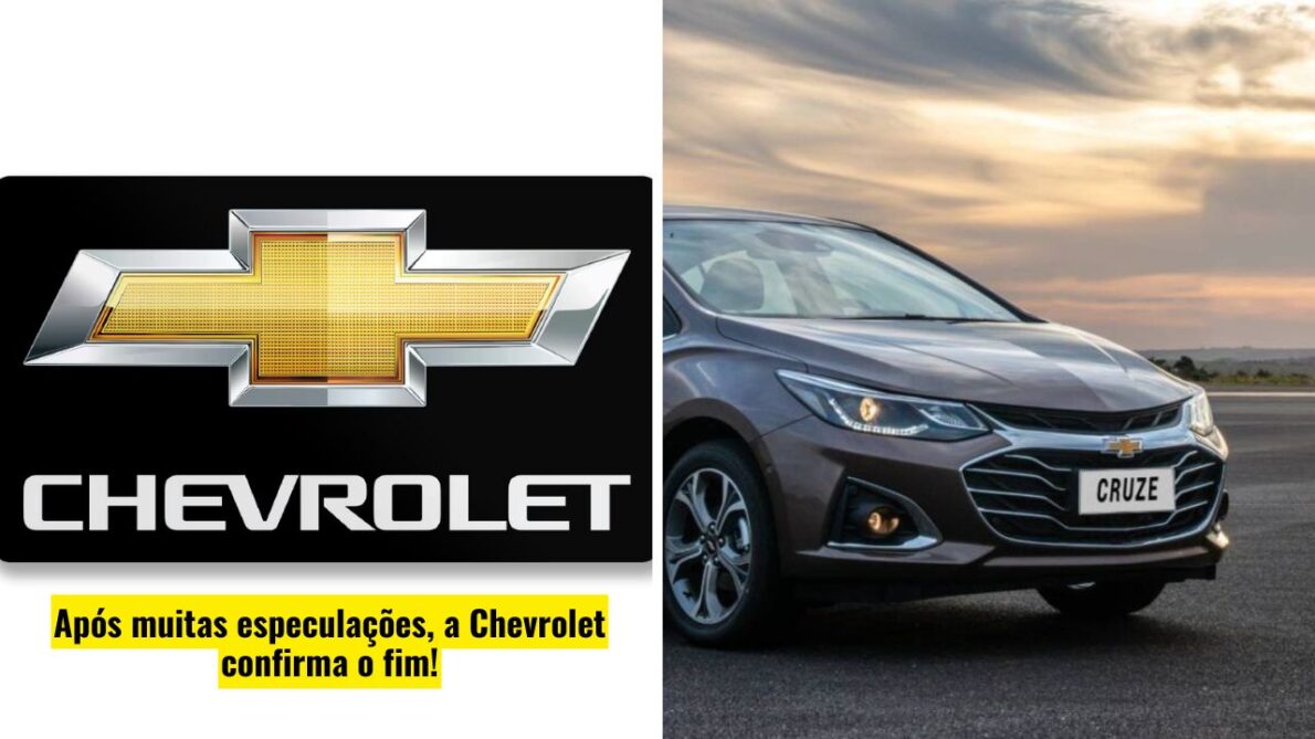 Com o fim da produção e vendas do Cruze, a Chevrolet oficializa a retirada do modelo em suas versões sedan e hatch no mercado brasileiro, encerrando uma era de mais de uma década