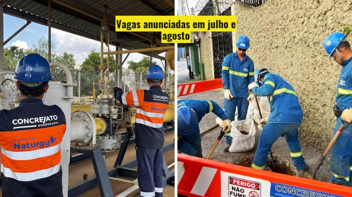 Concrejato Engenharia está contratando profissionais qualificados; Vagas de emprego para soldador, ajudante, operador mecânico de gás, pedreiro e mais