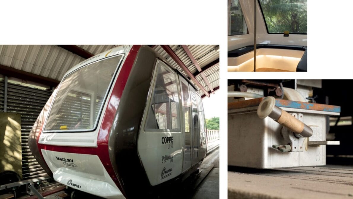 tren - ferrocarril - levitación magnética - brasil - tecnología