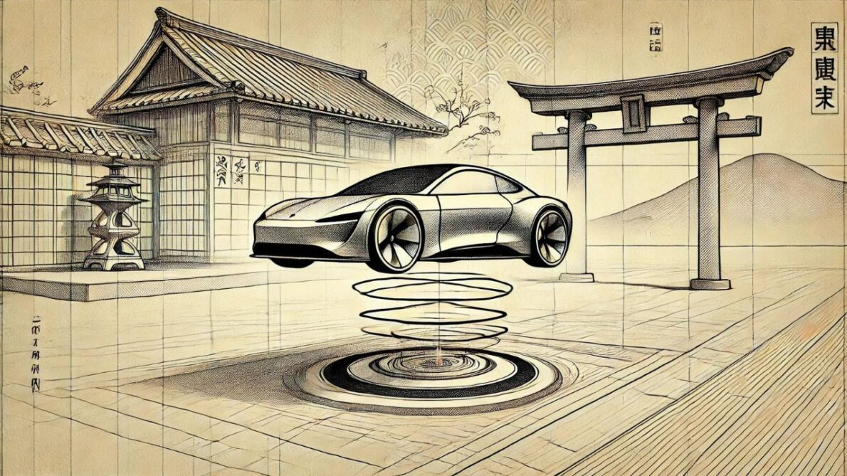Japão acaba de surpreender o mundo ao apresentar o primeiro protótipo de automóvel com levitação magnética