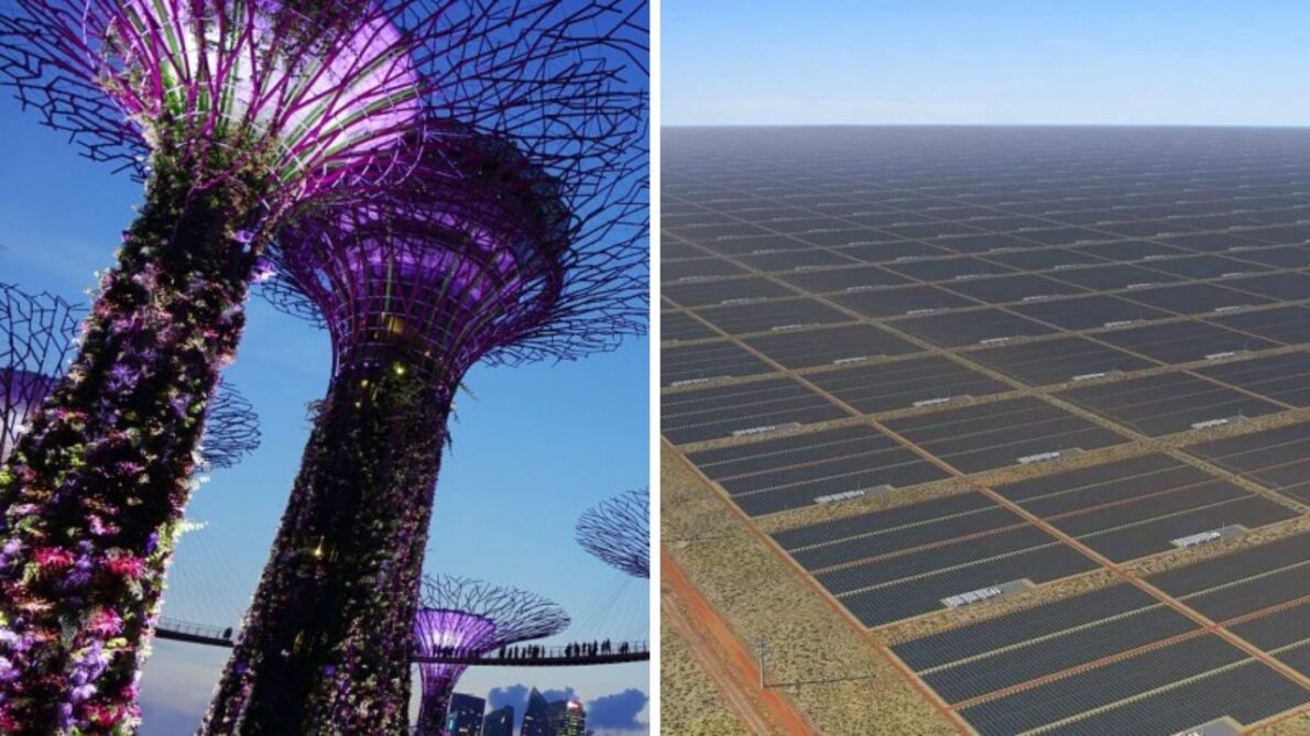Mesmo sem espaço para energias renováveis, Singapura aposta em um ousado projeto de energia solar, conectando-se à Austrália por meio de um cabo submarino de 4.300 km