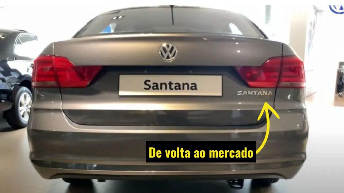 O retorno de uma lenda! Volkswagen Santana está de volta ao mercado e está mais incrível do que nunca
