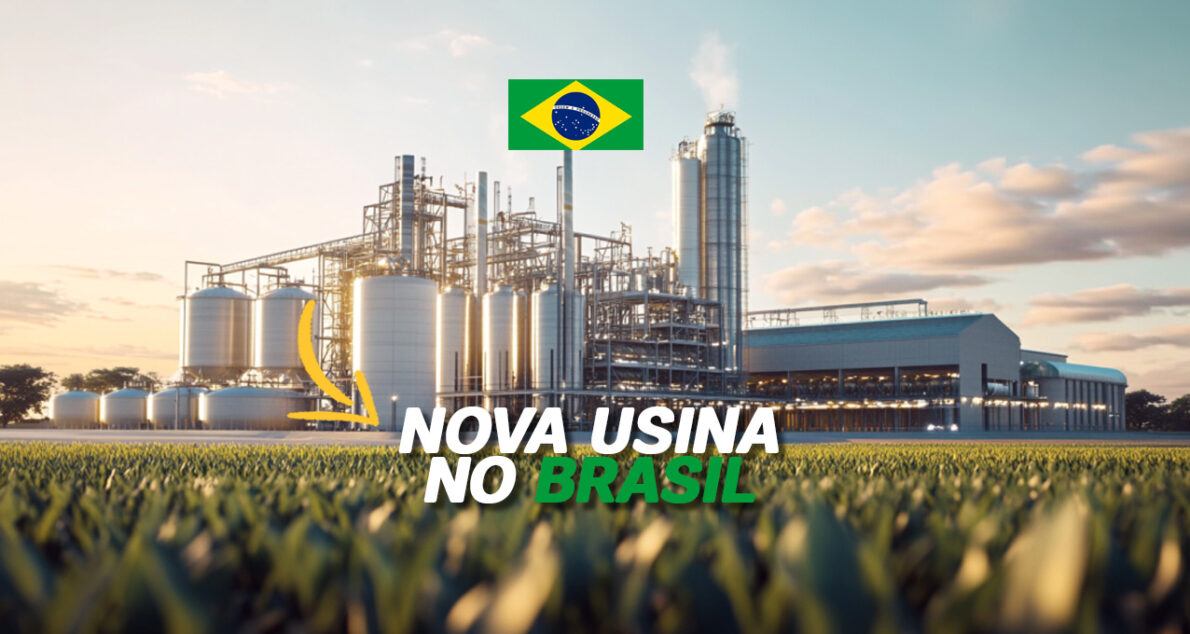 Nova usina de etanol de milho em MT, com investimento de R$ 1,1 bi, promete revolucionar o setor de biocombustíveis no Brasil. (Imagem/ Midjourney)