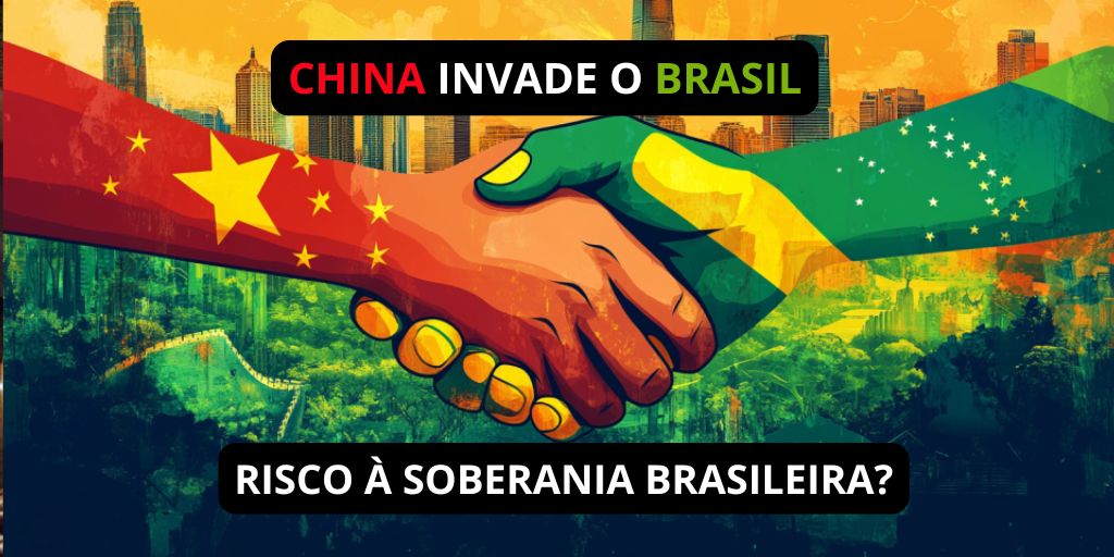 Empresas chinesas investem mais de R$ 289 bilhões no Brasil, dominando setores como energia, petróleo e infraestrutura viária. (Imagem: reprodução)