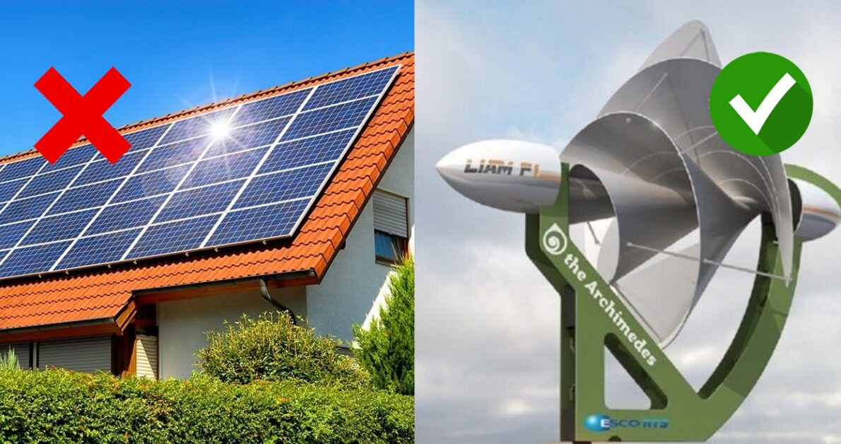 Turbina eólica silenciosa