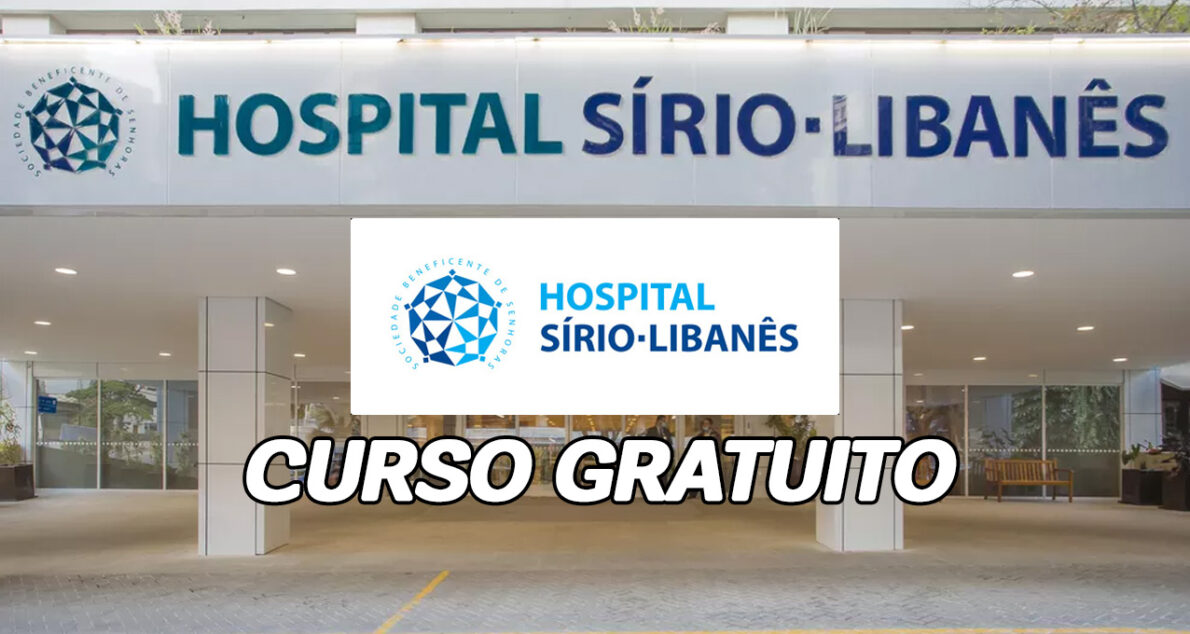 Hospital Sírio-Libanês abre oportunidade em curso gratuito