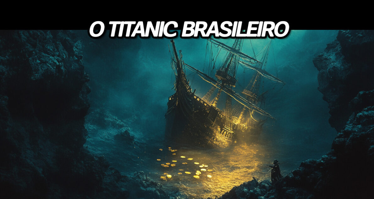 Revelado o Titanic brasileiro, navio que está naufragado e é considerado uma jazida em alto-mar. O motivo? Ele guarda consigo 11 toneladas de ouro, equivalente a mais de R$ 3,5 BILHÕES