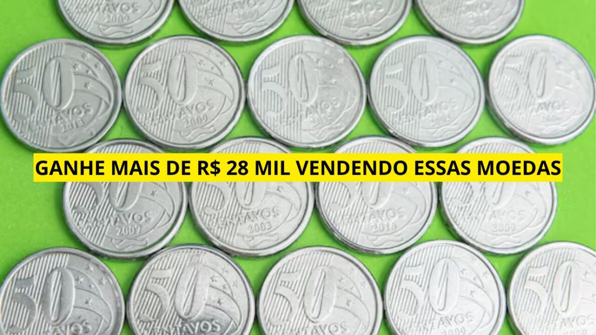 As moedas de 50 centavos podem parecer comuns à primeira vista, mas algumas delas guardam segredos valiosos que podem transformar um simples trocado em uma fortuna!