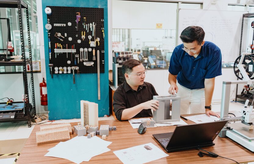 Ladrillo sostenible, aire acondicionado