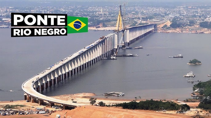 La construcción del Puente Río Negro fue una verdadera saga de superación, donde desafíos titánicos y la fuerza de la naturaleza se separan para erigir una de las más grandiosas obras de infraestructura de Brasil