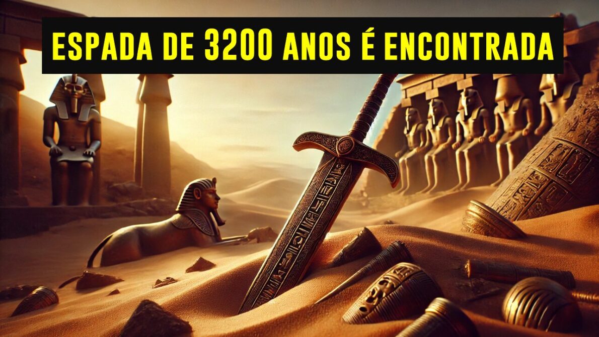 Arqueólogos do Egito encontram espada de bronze com o nome de Ramsés II em quartel egípcio de 3.200 anos