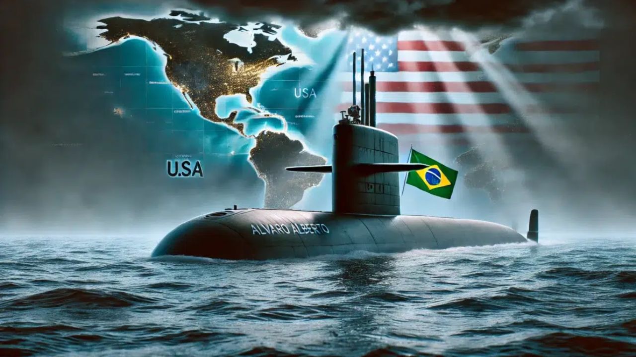 submarino - brasil - estados unidos