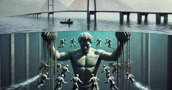 Segredos da construção: Já se pegou pensando em como as pontes aquáticas conseguem ficar firmes, imponentes, mesmo quando estão em cima de rios e oceanos?