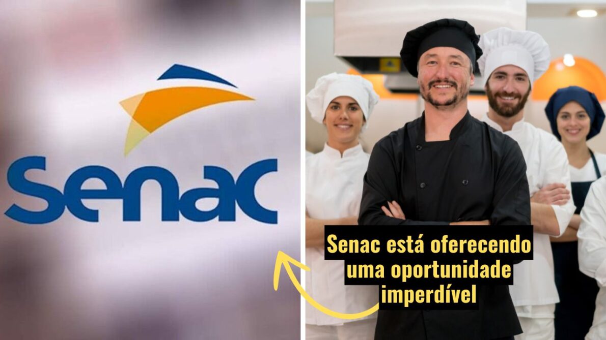Senac abre cursos gratuitos de forma presencial com certificado
