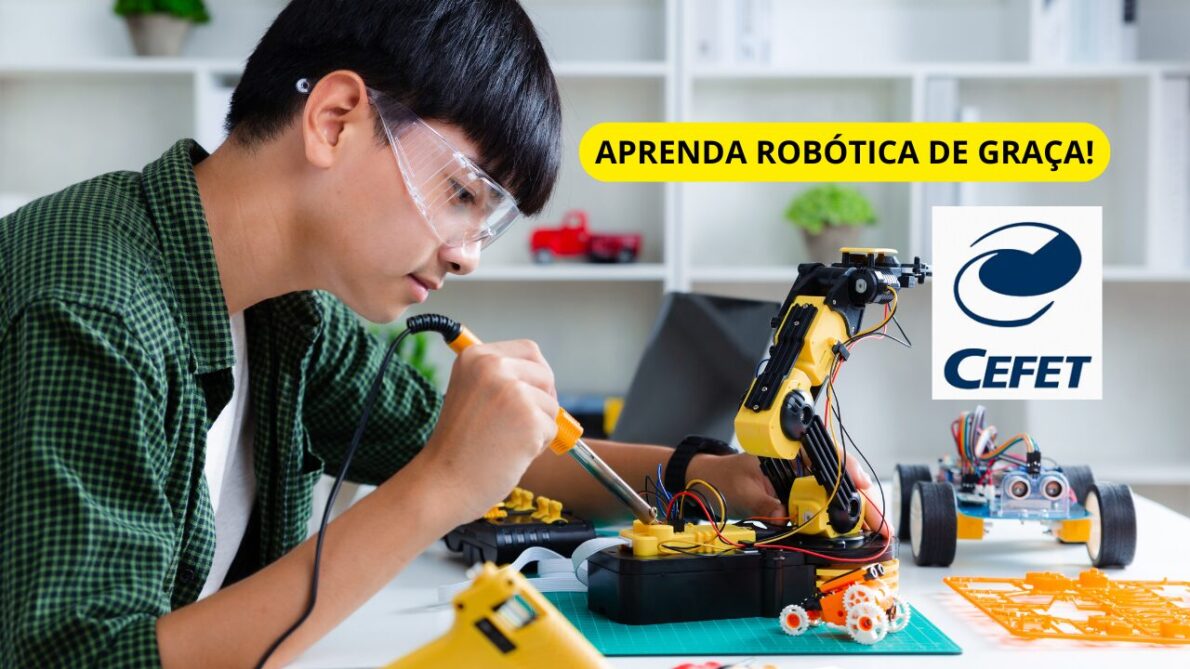 CEFET-MG abre inscrições para cursos gratuitos de programação e robótica, oferecendo 240 vagas para estudantes de escolas públicas
