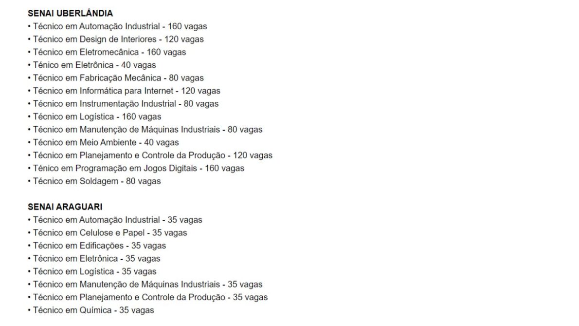 “curso del senai”, “curso técnico del senai”, “curso gratuito”, “senai”