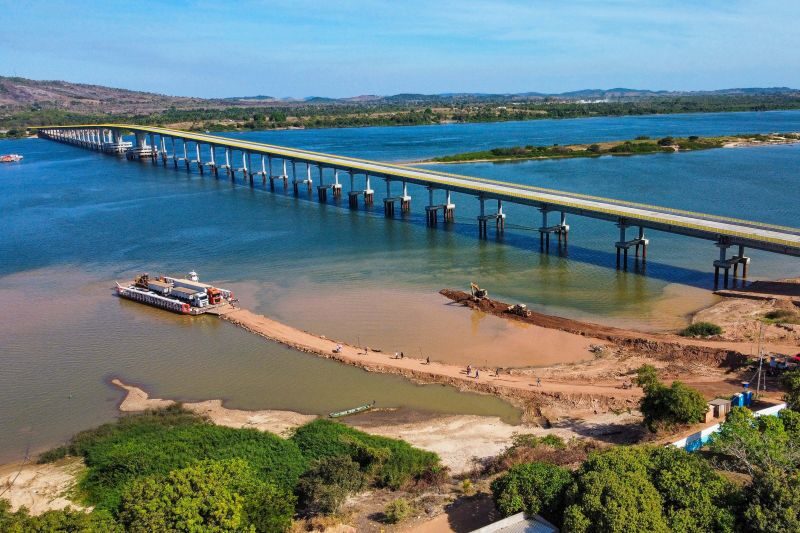 Puente de R$ 200 millones sobre el Río Araguaia promete revolucionar la Región Norte. (Imagen: Roni Moreira / Ag. Pará)