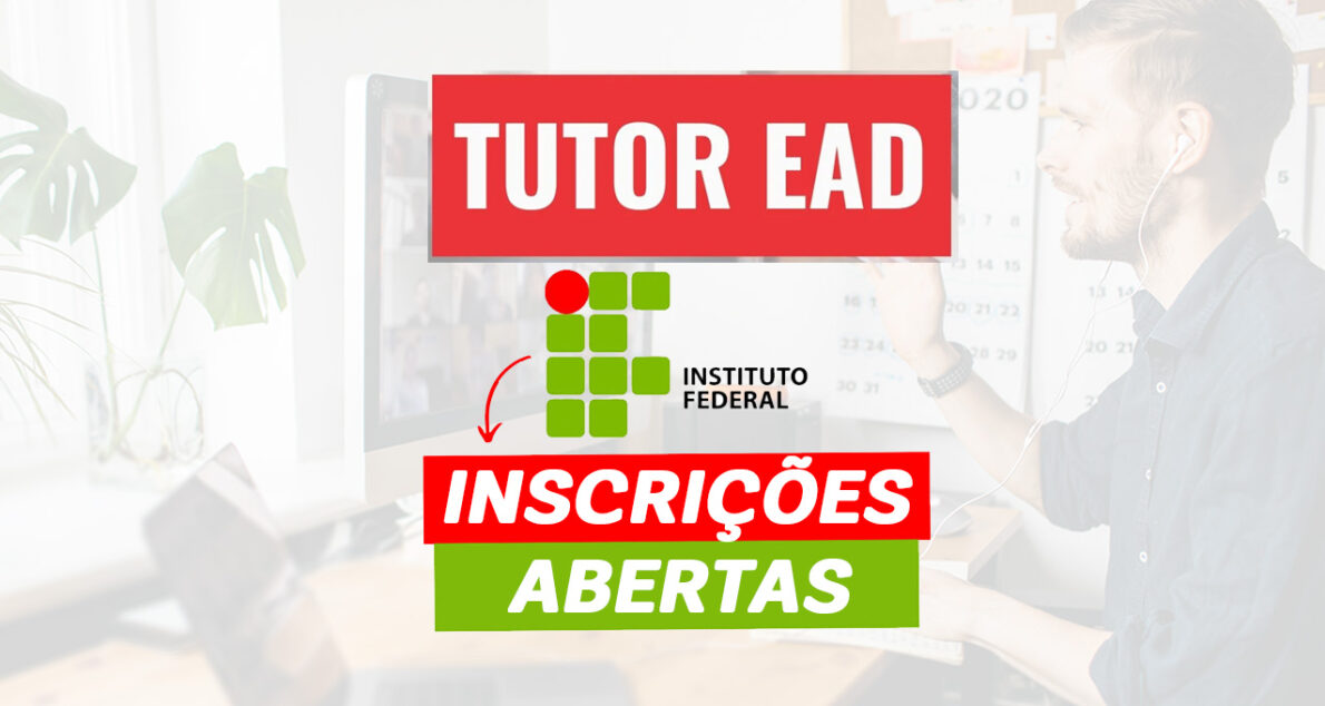 Seja um tutor EAD no Instituto Federal! IFPR anuncia edital de contratação com várias vagas